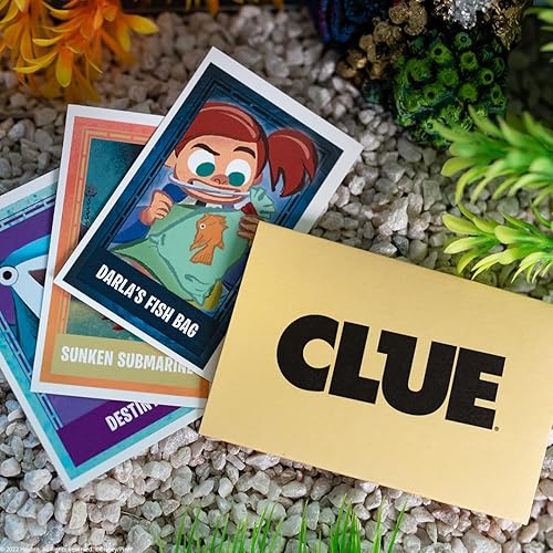 Miniatura 6 de CLUE: Buscando a Nemo | Juego de pistas coleccionable basado en películas animadas de Disney y Pixar | Ideal para una noche de juegos en familia |
