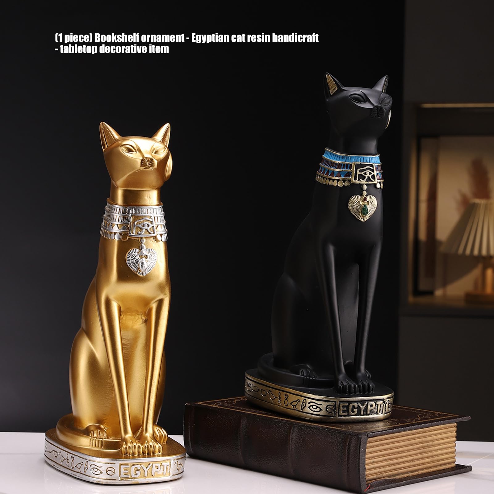 Amazon.co.jp: 古代エジプト子猫置物エジプトのバステト猫女神像グッズ