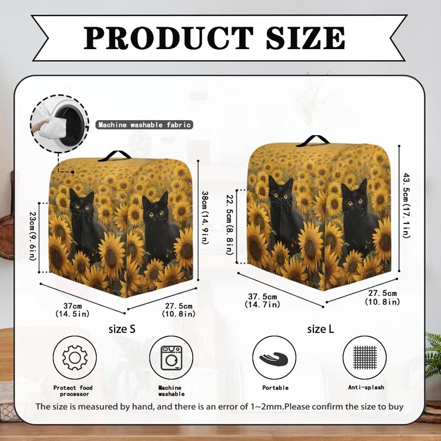 Capa de Misturador de Cozinha com Estampa de Girassol: Review 7 dias