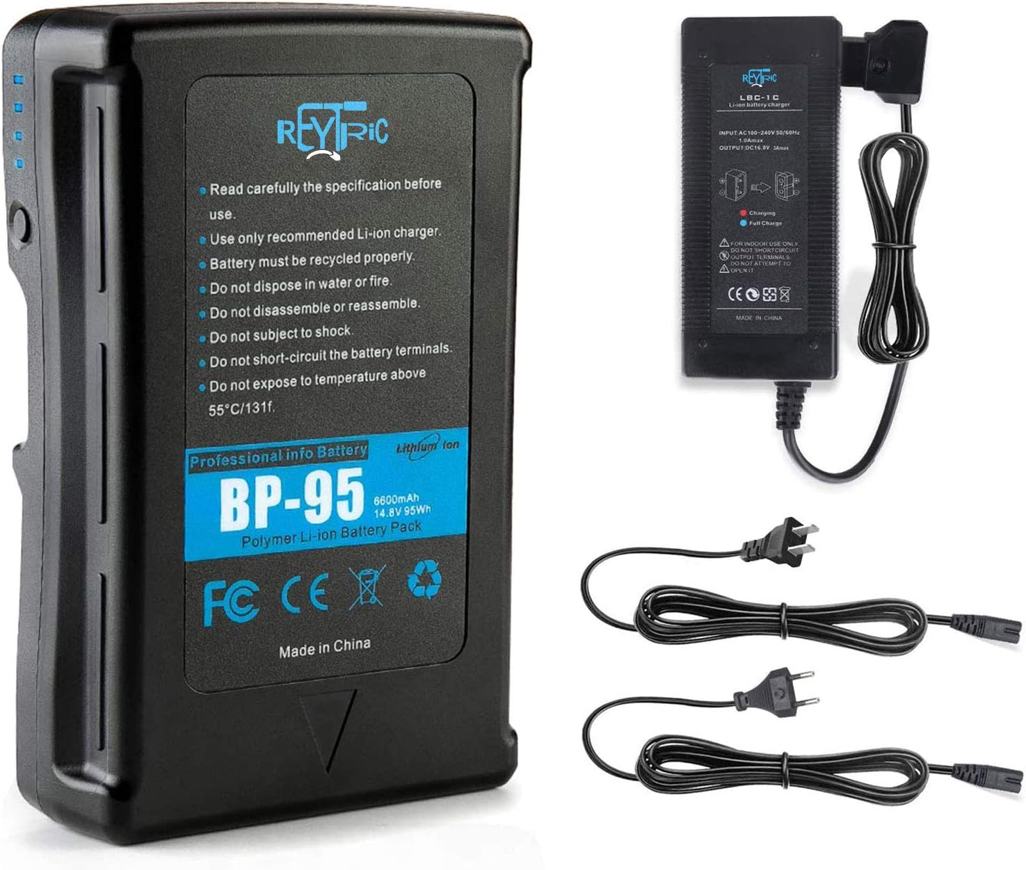 Is there a double V mount adapter to connect two batteries to a