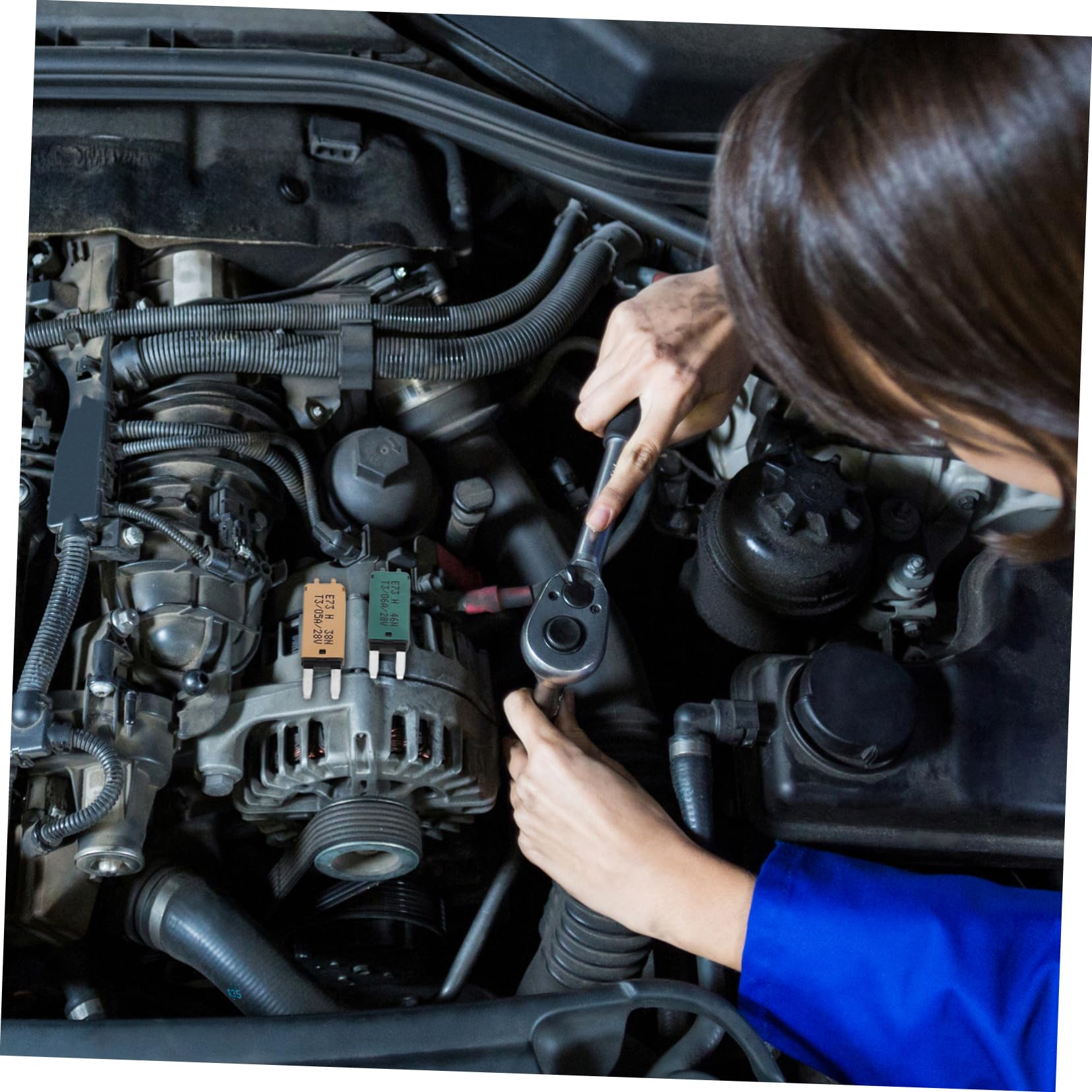 8pezzi Fusibili Auto Basso Profilo Kit per Camper e Navi Assortimento Misto da Mini e Standard per Auto e Camion