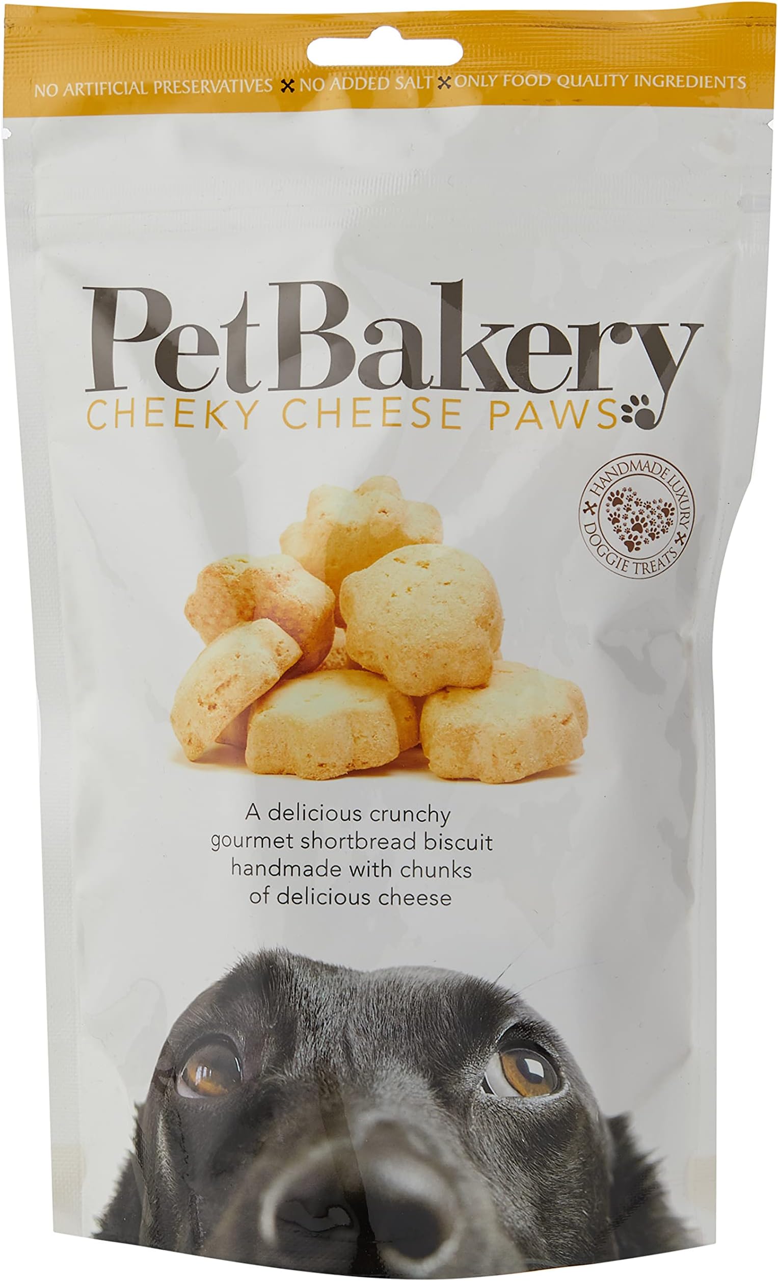 Pet Bakery Dog Treat Paws Cheese, 190 g