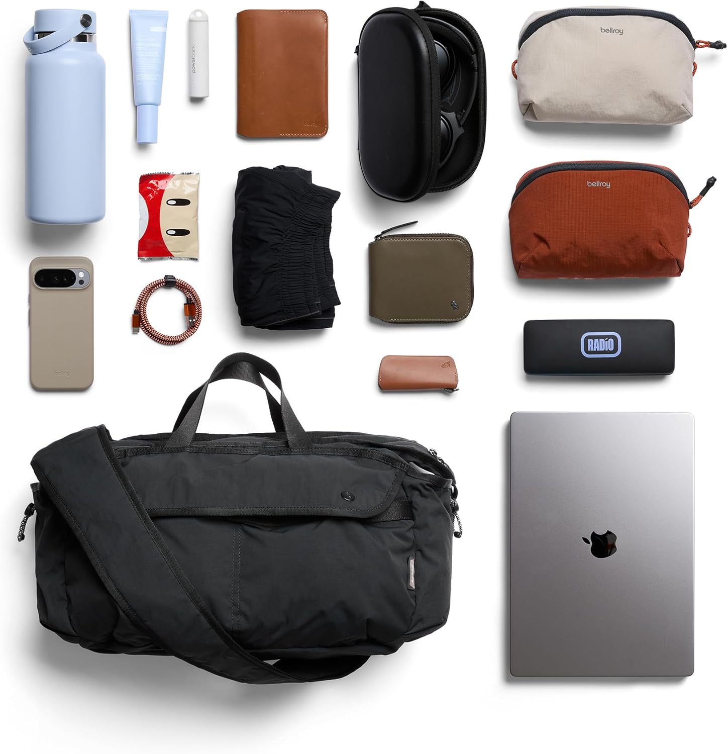 Cinch Carryall (Travel Duffel Bag with Internal and External Organization, and Light Comfortable Padding)