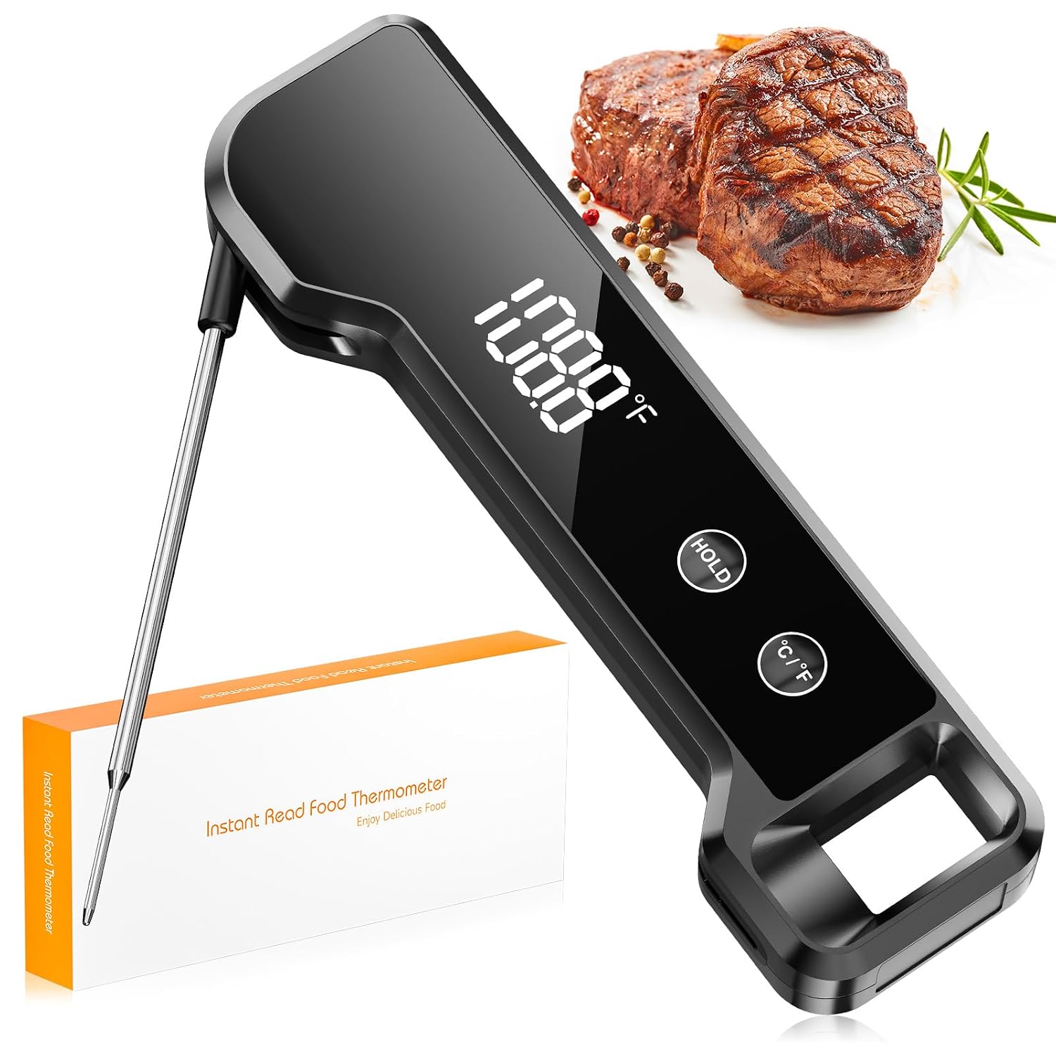 Digital Meat Thermometer with ±0.5℉...