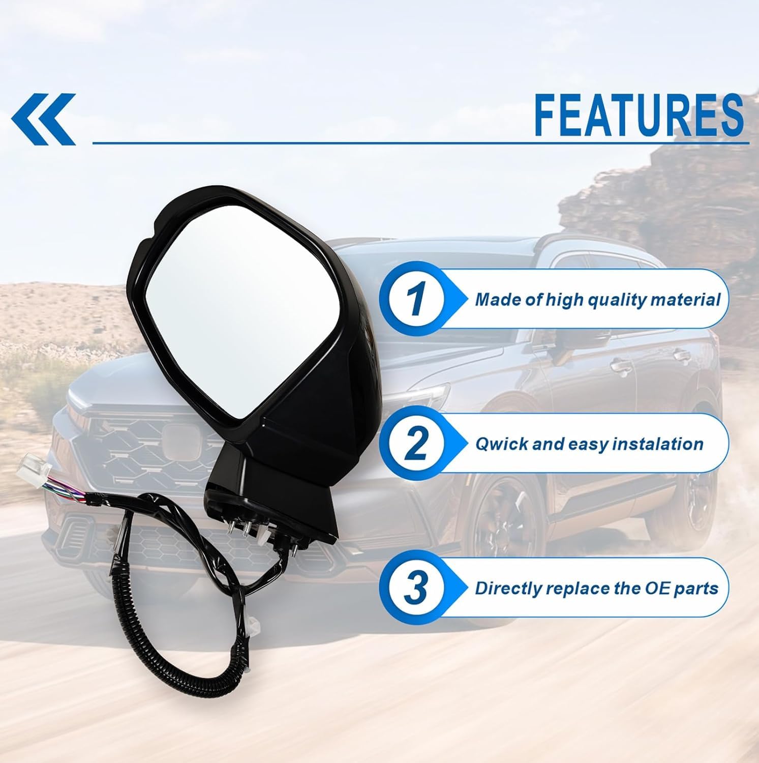 Garage-Pro Driver Side Power Non-Heated Mirror For Honda CR-V - Foto 10