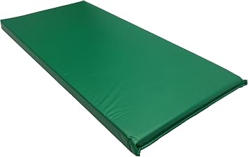 KinderMat, Rainbow Designer Mat, Green, 2-Inch Thick Rest Mat