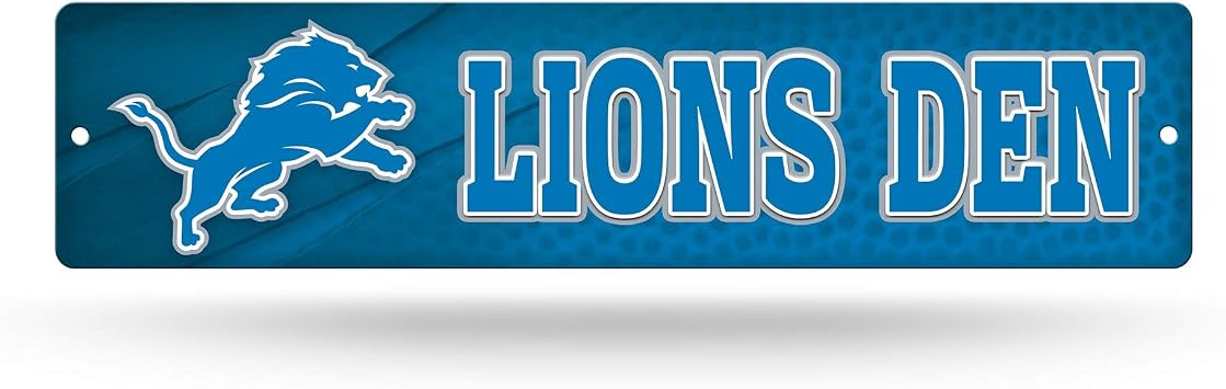 NFL Rico Industries Plastic Street Sign Plastic 4" x 16" Street Sign