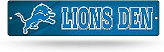 Rico Industries NFL Plastic Street Sign Plastic 4" x 16" Street Sign