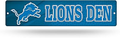 NFL Rico Industries Plastic Street Sign Plastic 4" x 16" Street Sign