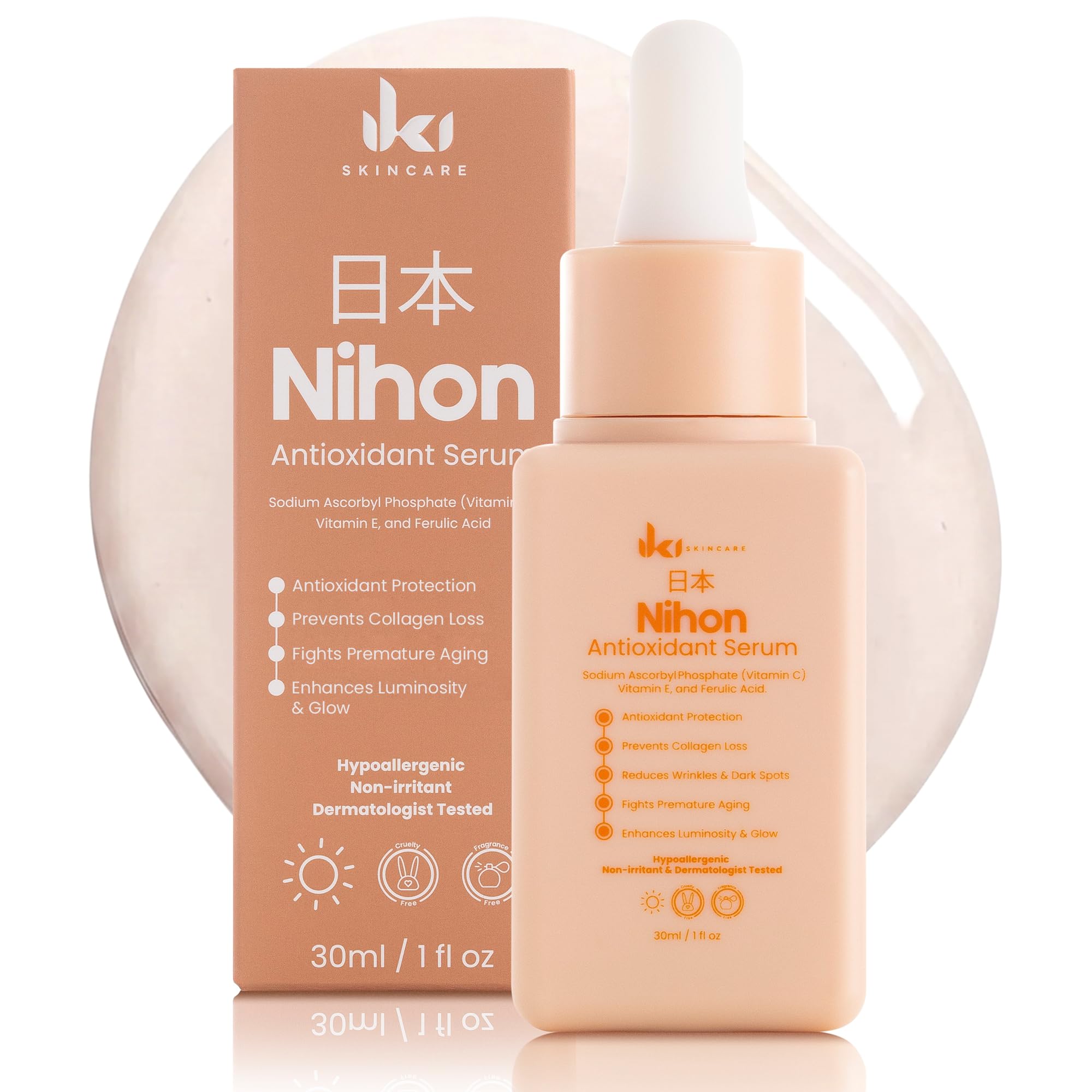 IKI Nihon Antioxidant Serum - Protect & Glow -1