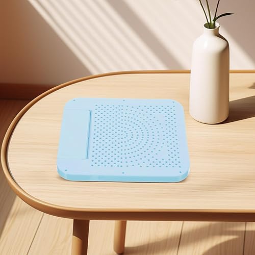 Miniatura 5 de EXCEART 1 juego de tablero de papel Quilling Tablero de tejer Quilling Tabla de cuadrícula Junta de descascarillado con alfileres Herramienta de