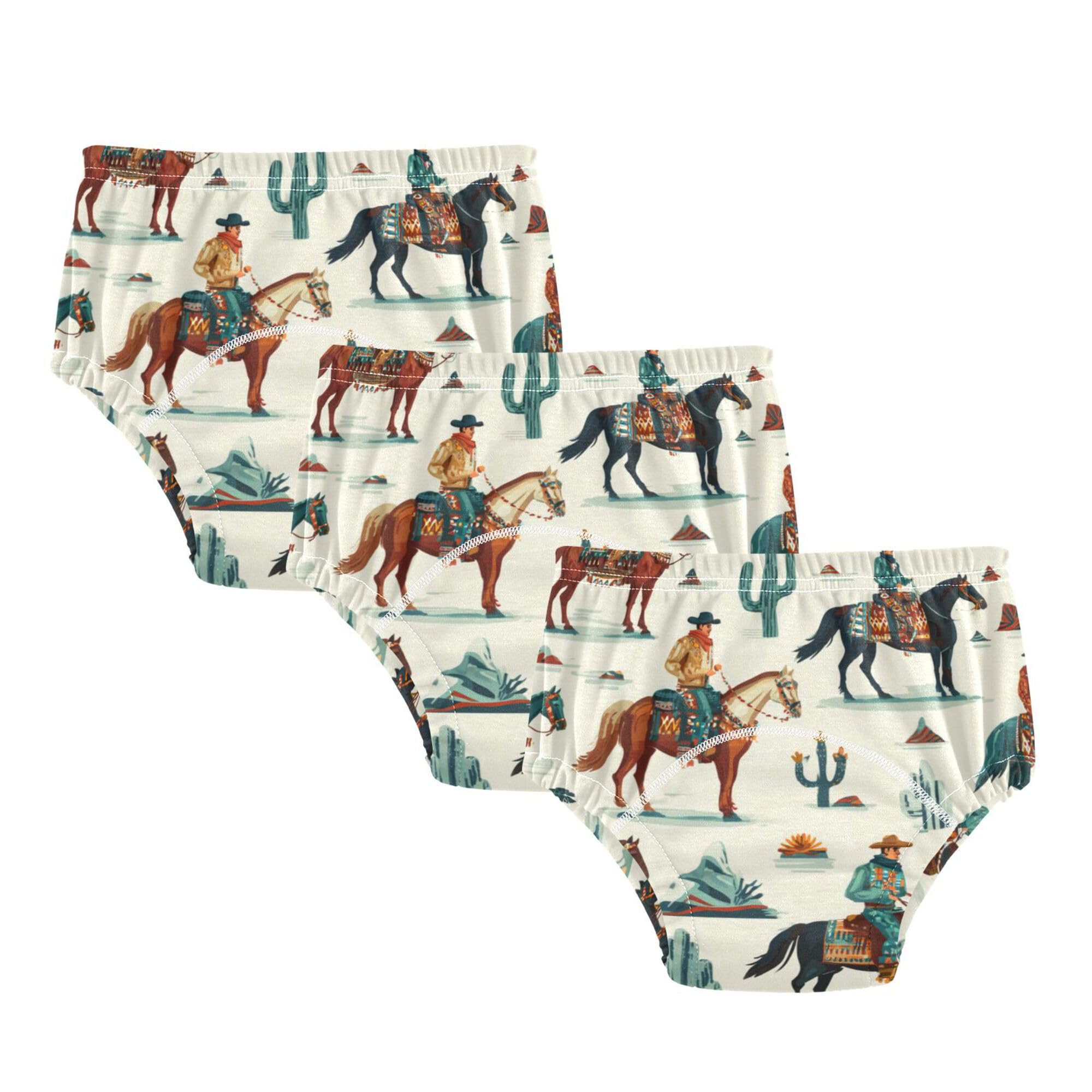 Toddler Potty Training Underwear Cotton Absorbent Soft Baby Girl Boy Potty Training Pant 2t-5t
