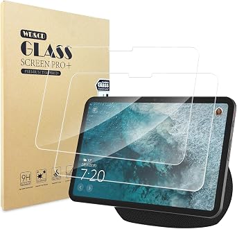 WD&CD 2 Pack Screen Protector Compatible with Echo Show 11 2025 11", Case Friendly Tempered Glass for Echo Show 11 2025 11" Anti Scratch Anti BubbleHigh Definition