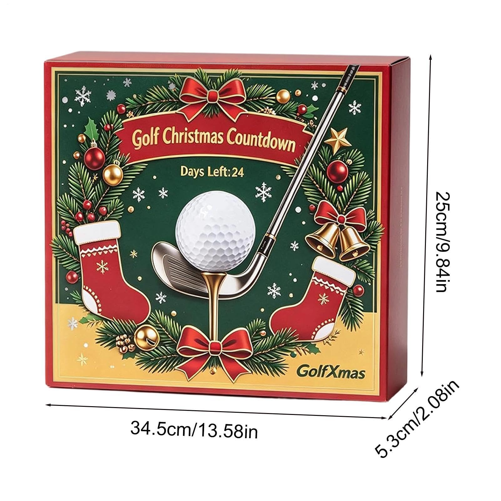 Calendrier de l'Avent de golf Compte à rebours équipement de
