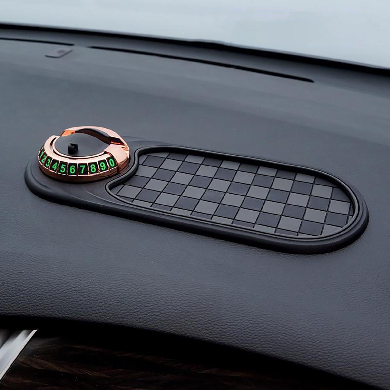 4 En 1 Tapis Antidérapant Pour Voiture Avec Support De Téléphone