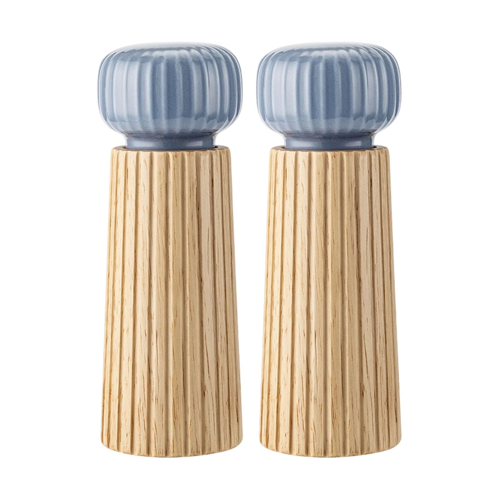 APGLSXY Wooden Peppers Grinder Salts Mill with Ceramic Cores for Kitchen Spices Storage and Grinding Seasoning Bottle Ergonomic Seasoning Mill