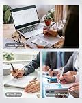 STAGEEK Black Gel Pens GX3, 12Pcs Fine Point Smooth Writing Pens with 3 Extra Refills, Quick Dry Black Ink Pens for Journaling, Office, Note Taking, School Supplies, Nurse Aesthetic(Black)