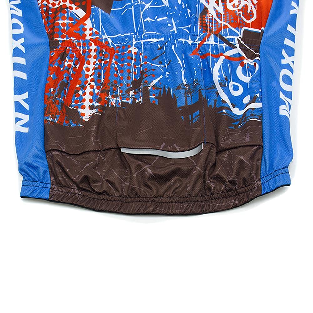 Moxilyn Vêtements De Cyclisme Hommes Complet Maillot Cyclisme +20D Gel Bib Shorts Vtt D'été Ensemble De Vélo