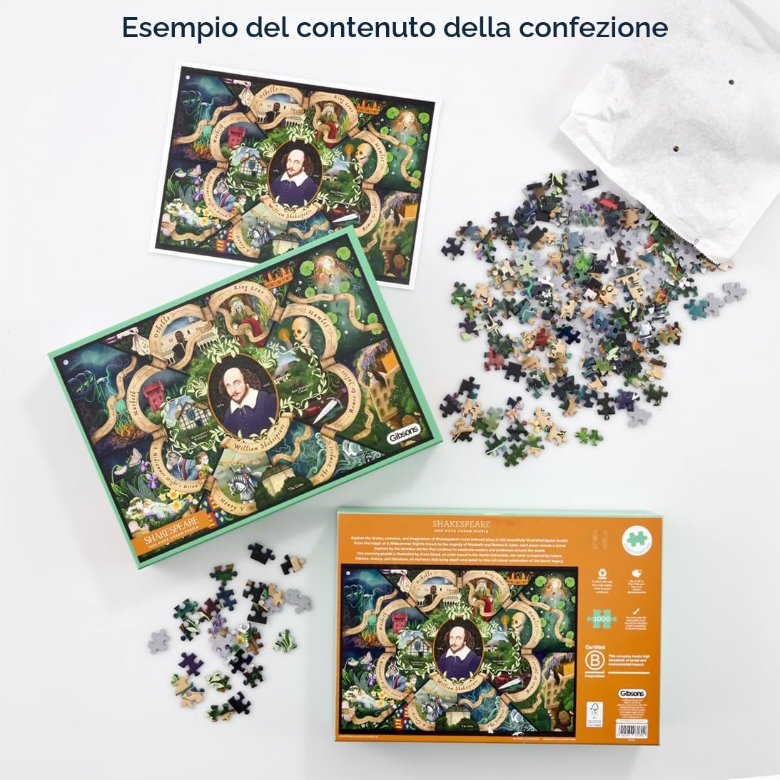 Puzzle da 1000 pezzi mappa della metropolitana di Londra | TFL | Prodotto nel Regno Unito | Puzzle durevole della metropolitana di Londra | Puzzle per adulti | Gibsons Games