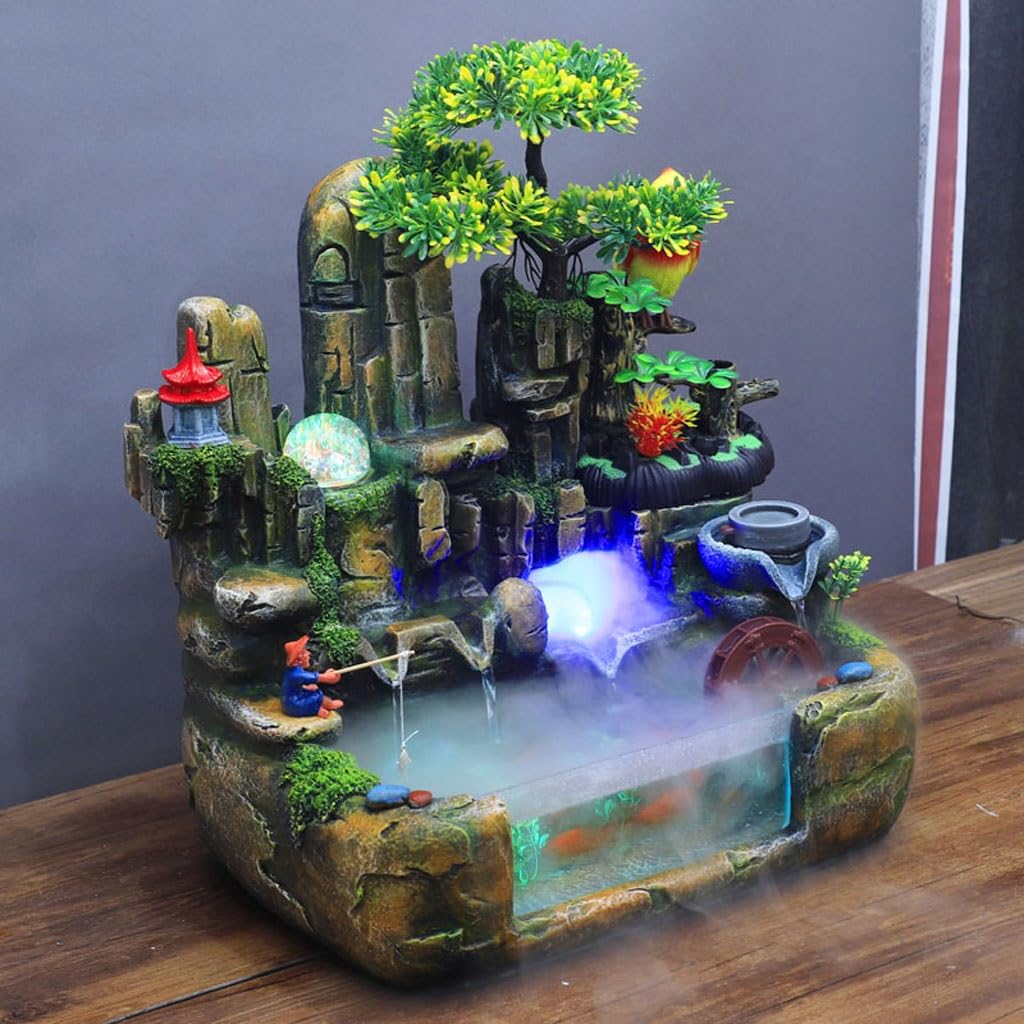 Kantoorfontein Tafelblad Fontein Lucky Desktop Fontein Hars Ambachten Creatieve Rotstuin Stromend Water Kleine Ornamenten Waterfontein Decor Kantoorfontein Tafelblad Fontein Lucky Desktop Fontein Hars Ambachten Creatieve Rotstuin Stromend Water Kleine Ornamenten Waterfontein Decor