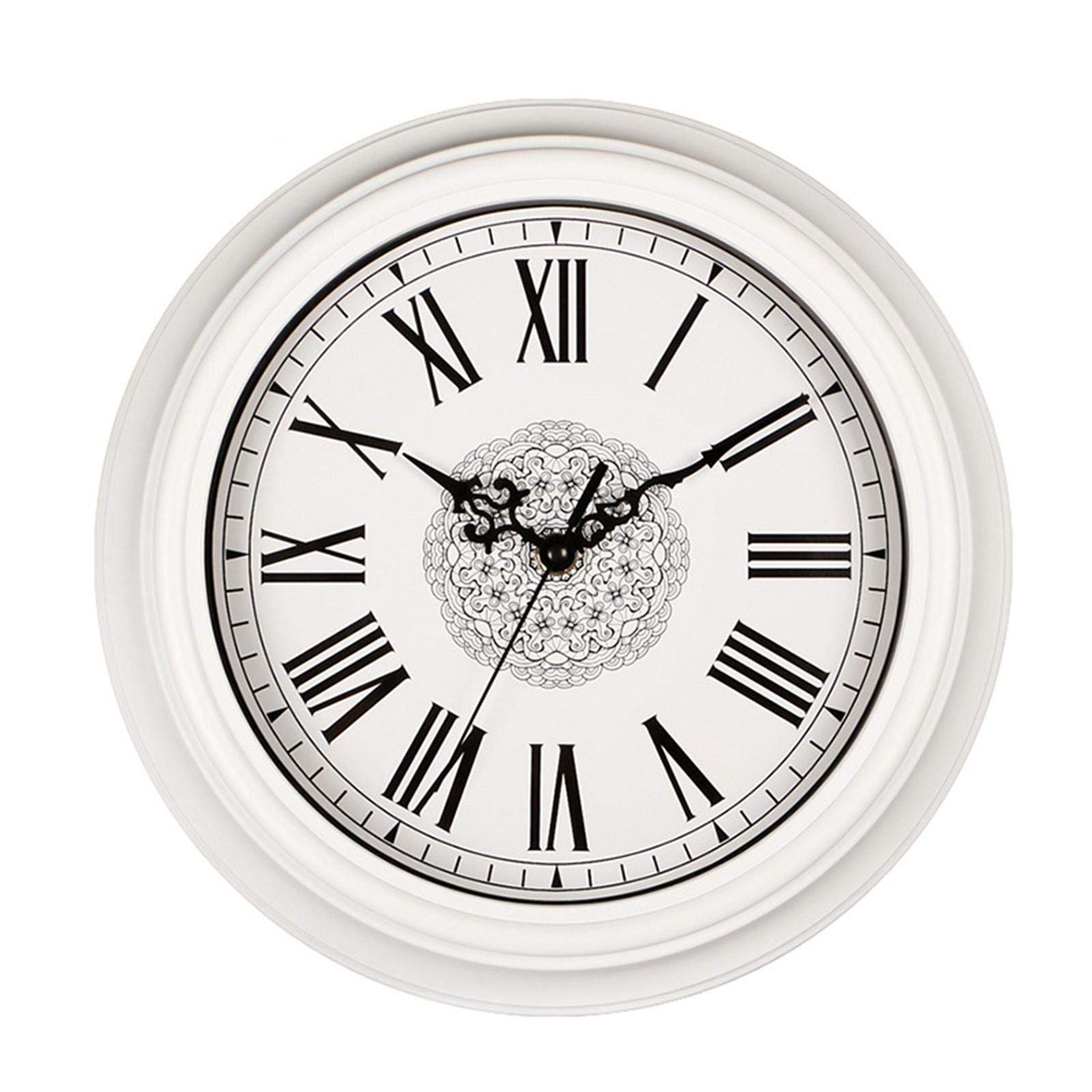 Horloge de jardin extérieure grands chiffres romains lisibles