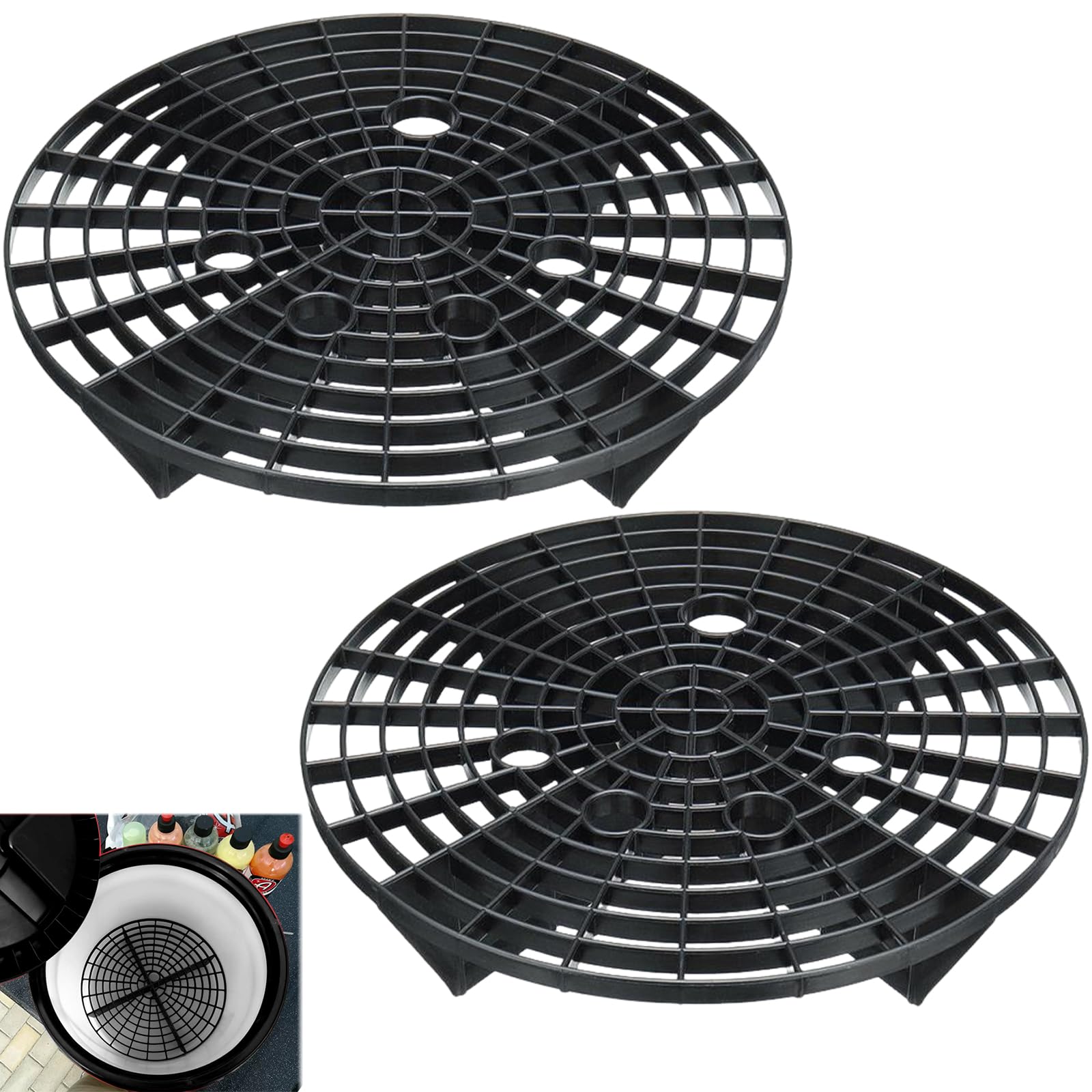 Filtro de arena para lavado de coche Comioke pack de 2 insertos para cubo 8