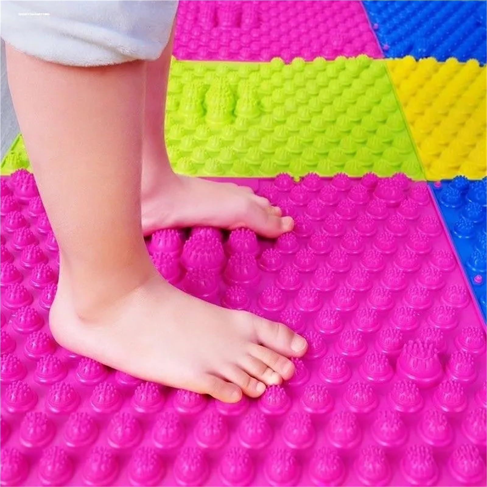 Akupressurmatte Fußmassage-Pad-Kissen – Yoga-Matte, Zehen-Druckplatten-Massagegerät | 6pcs random