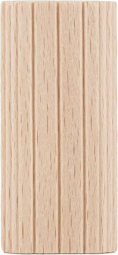 Miniatura 2 de Trend 50 espigas sueltas de madera de haya (38 x 2 pulgadas) para carpintería, carpintería y marcos de muebles, TEN10 x 5050