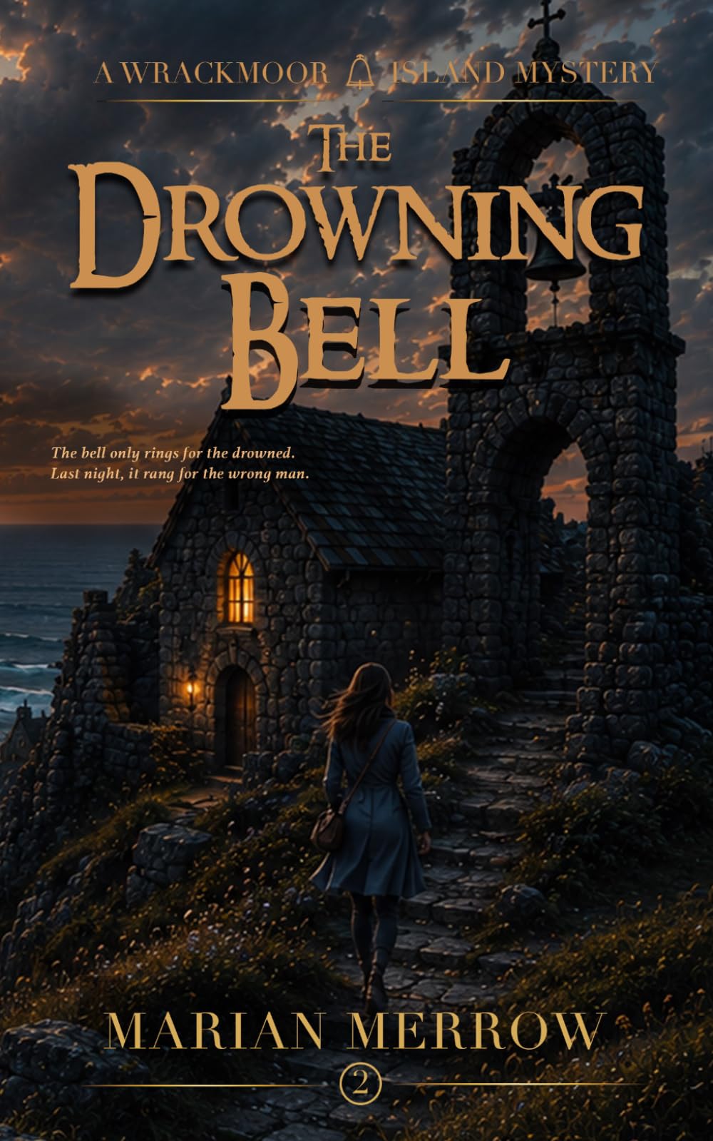 The Drowning Bell: A Cozy English Island Mystery with a Female Sleuth (The Wrackmoor Mysteries)