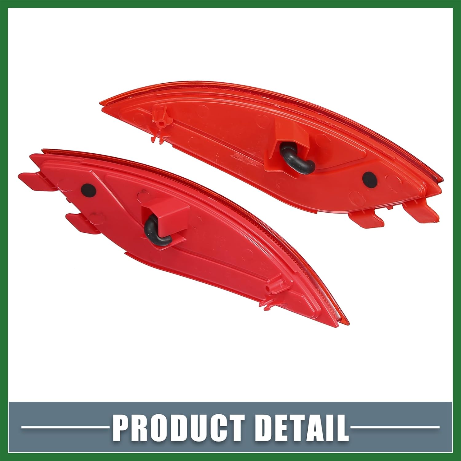 Motoforti Rear Bumper Reflector Light 92405-2S100 for Hyundai Tucson 2010-2015 Left Right Side Red 1 Pair Long-Lasting
