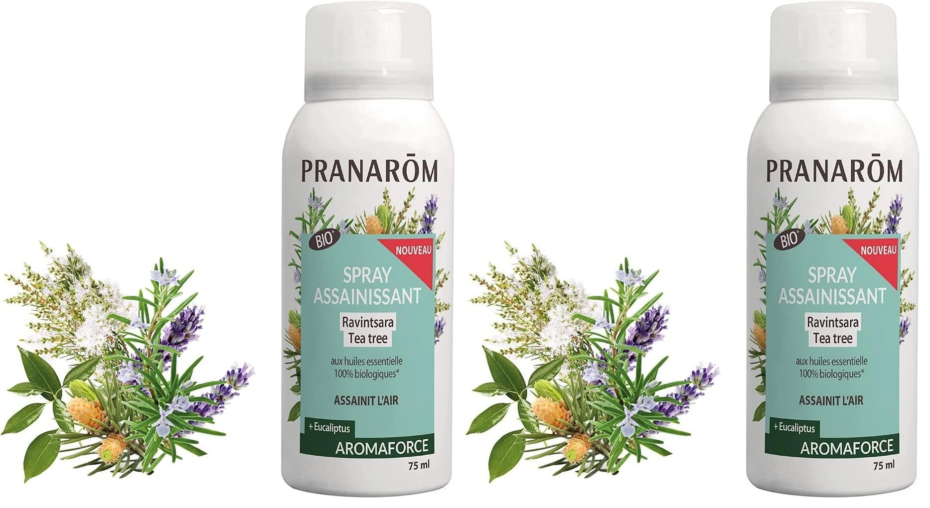 Pranarôm 17589 - Spray aux huiles essentielles assainissant