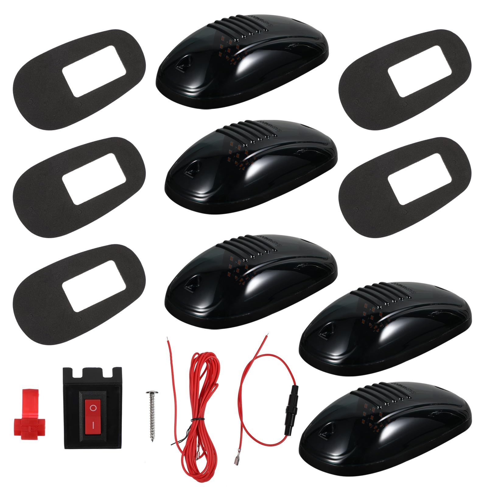 Luces de marcha LED para camiones techos cabina en condiciones exteriores pack 5 8