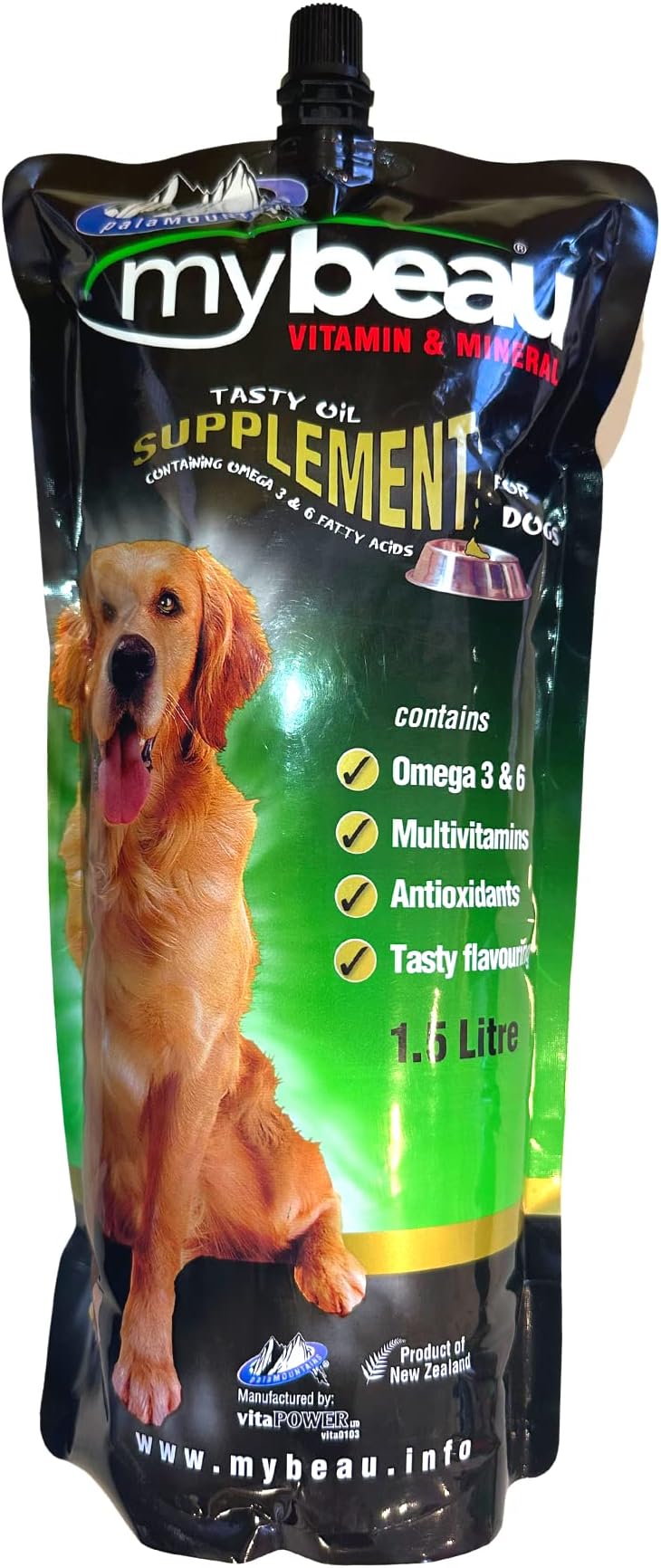 My Beau Tasty Dog Oil Supplements (1.5 litres)