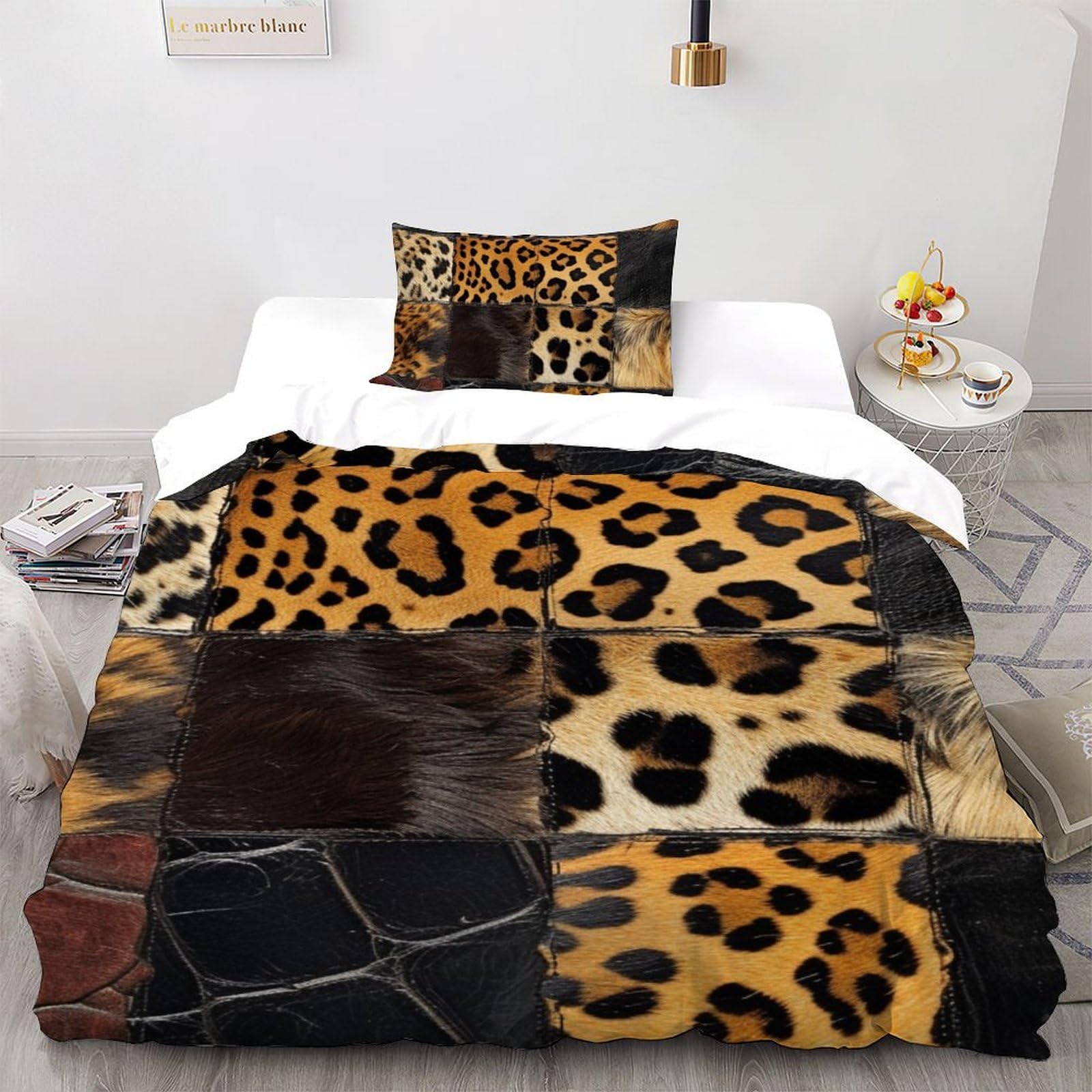 Housses de couette enfant avec fermeture éclair pratique 135x200