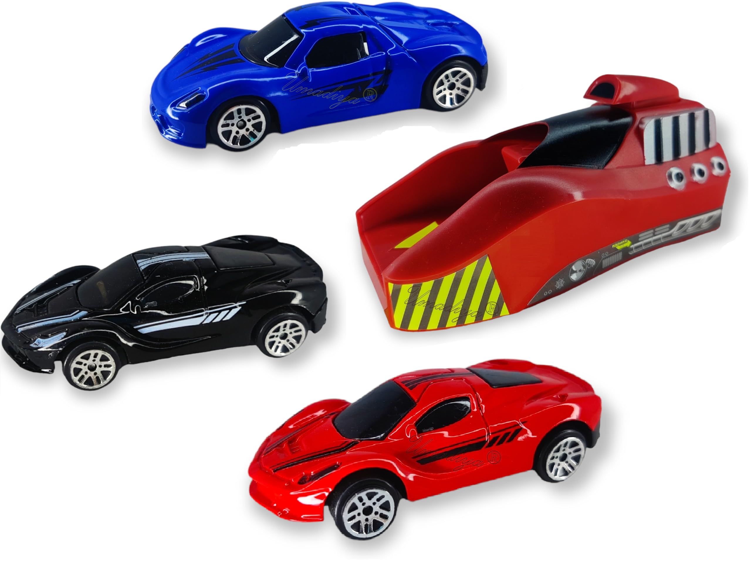 Umadiya® Branded Rapid Launcher Play Set Toy with 3 Die Cast Metal Stunt Car and Master Racers Sports Racing Game for Kids - Multi Color (B0C9J34Q38) Amazon Price History, Amazon Price Tracker