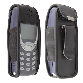 caseroxx Leather-Case with belt clip compatible with Nokia