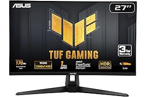 27-Inch TUF Gaming Monitor: Unparalleled Gaming Immersion