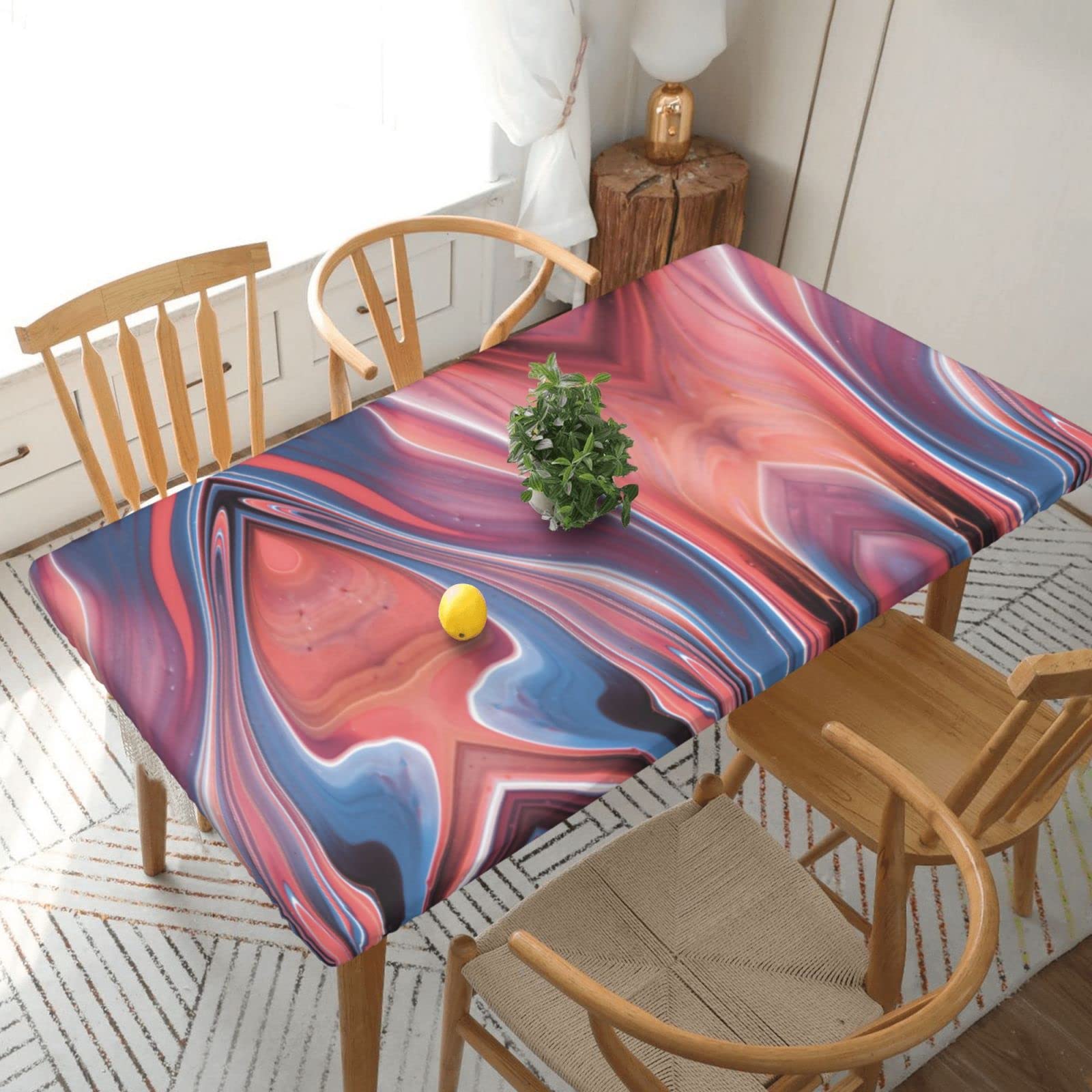 Nappe rectangulaire 1,5 m KOOLR housse table élastique camping pique-nique 76x152