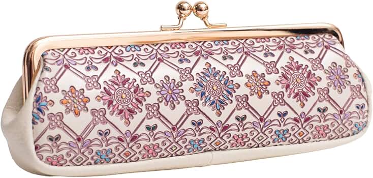 Amazon.co.jp: [友禅文庫]メガネケース グラスケース ペンケース