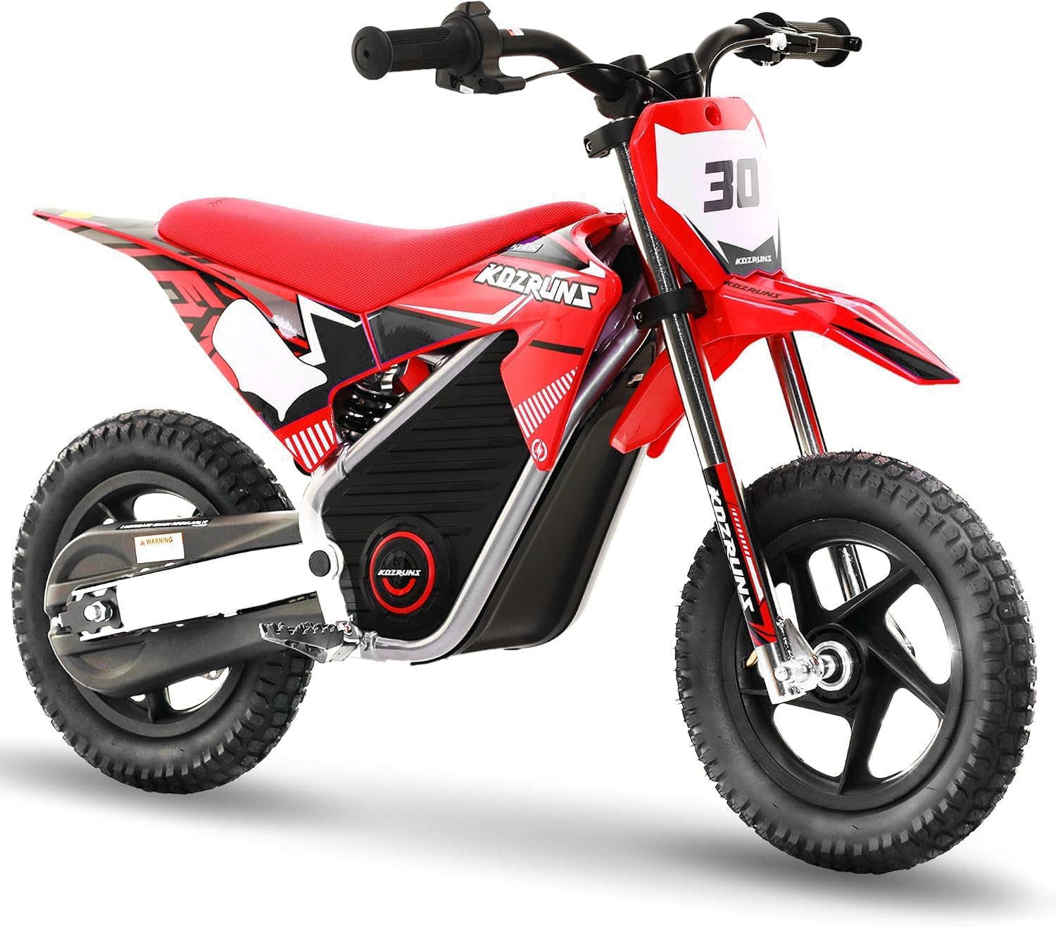 AIII Kids Electric Dirt Bike, 24V 150W, 8 MPH, 12-Inch, Ages 2-5 | 2-Speed Learning Modes, Easy Control for Beginners, Stable Mid-Motor Design, Up to 35 Minutes of Ride Time