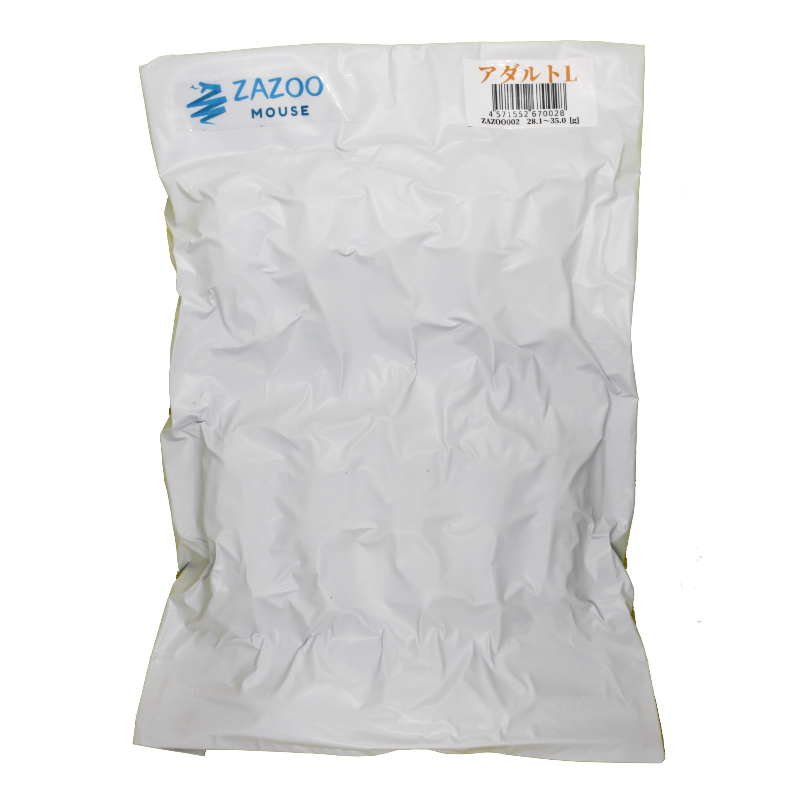 Amazon | ZAZOO 冷凍マウス アダルトL 10匹 27〜32g 約9cm 真空個別