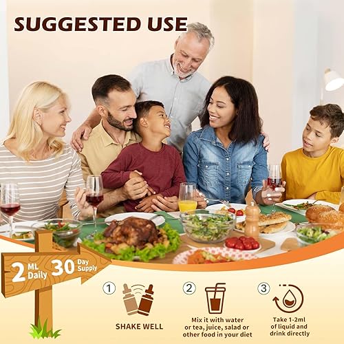 Miniatura 7 de Gotas para el tratamiento del apetito y el mal aliento - Probióticos orales para la salud bucal Aumento de peso para niños y adultos Dieta Control