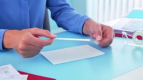 Miniatura 8 de tesafilm - Cinta adhesiva de doble cara, fácil de colgar papel, fotos y decoraciones, 1 rollo, 24.6 pies x 0.5 pulgadas, transparente