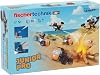 fischertechnik Junior Pro 576100 – STEM Building Kit for Kids, 7 Models Including Fire Truck, Ages 5+, Orange
