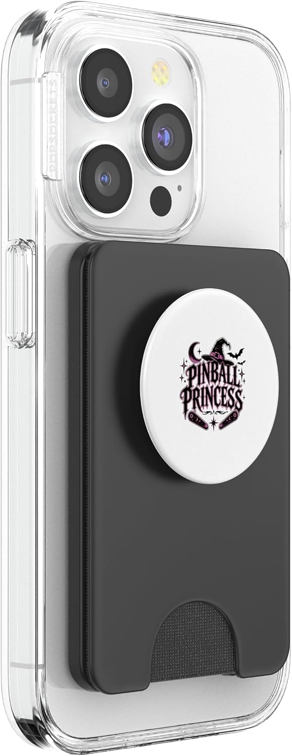 Pinball Princess Machines Funny Arcade Game Lover Games PopSockets PopWallet for MagSafe