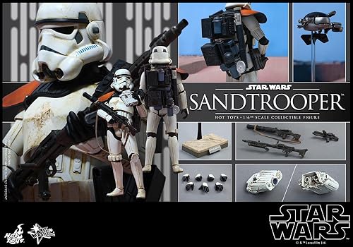 Miniatura 7 de Figura de acción de Star Wars Movie Masterpiece 16 Sandtrooper 11.8 in Figuras de juguetes