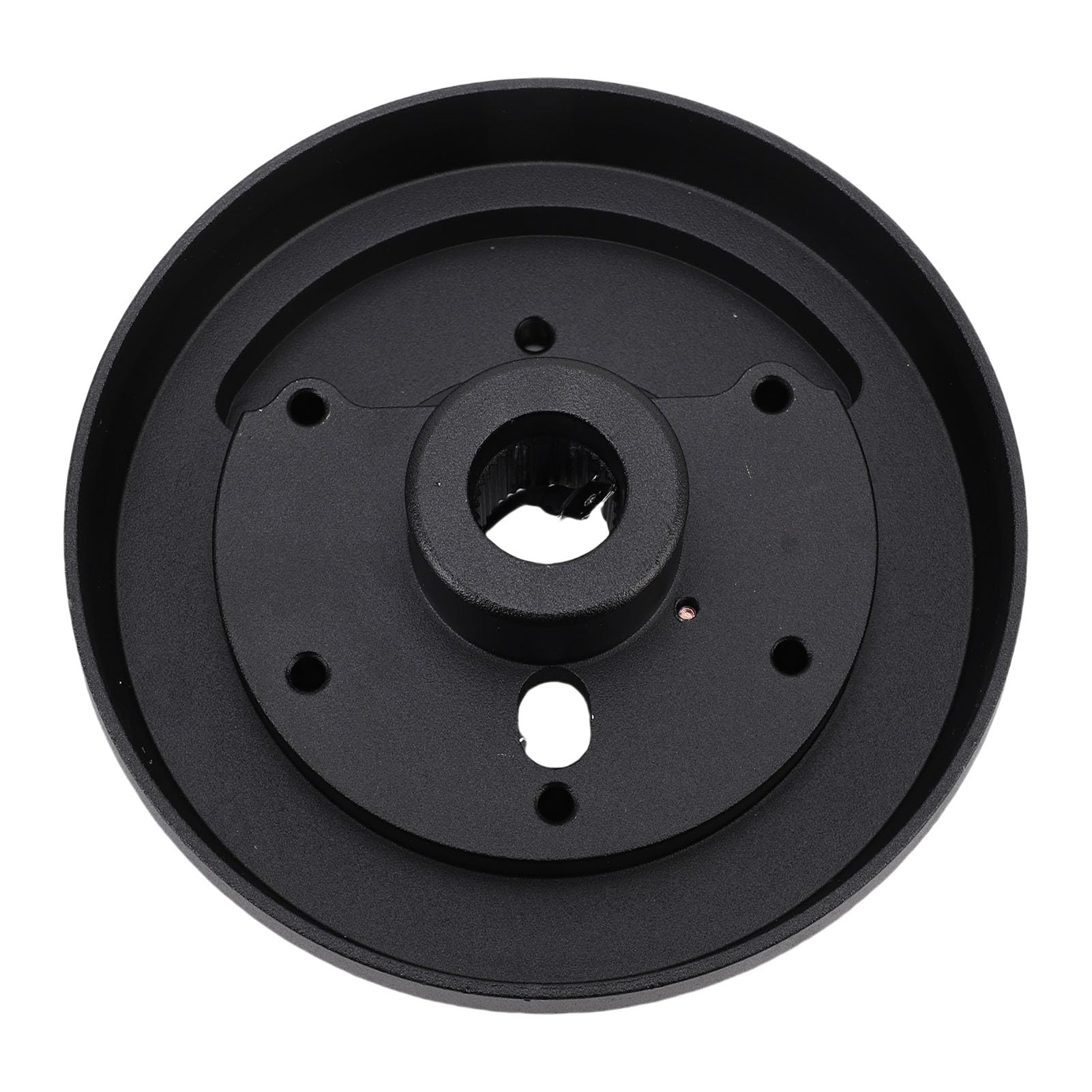 Adattatore per Corto Volante, Rivestimento in Alluminio Nero Ad Alta Resistenza Realizzato con Precisione per un Migliore Controllo della Risposta dello Sterzo, con Camioncini