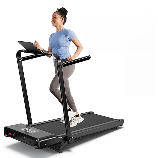 DeerRun 3 in 1 Under Desk Walking Pad Treadmill