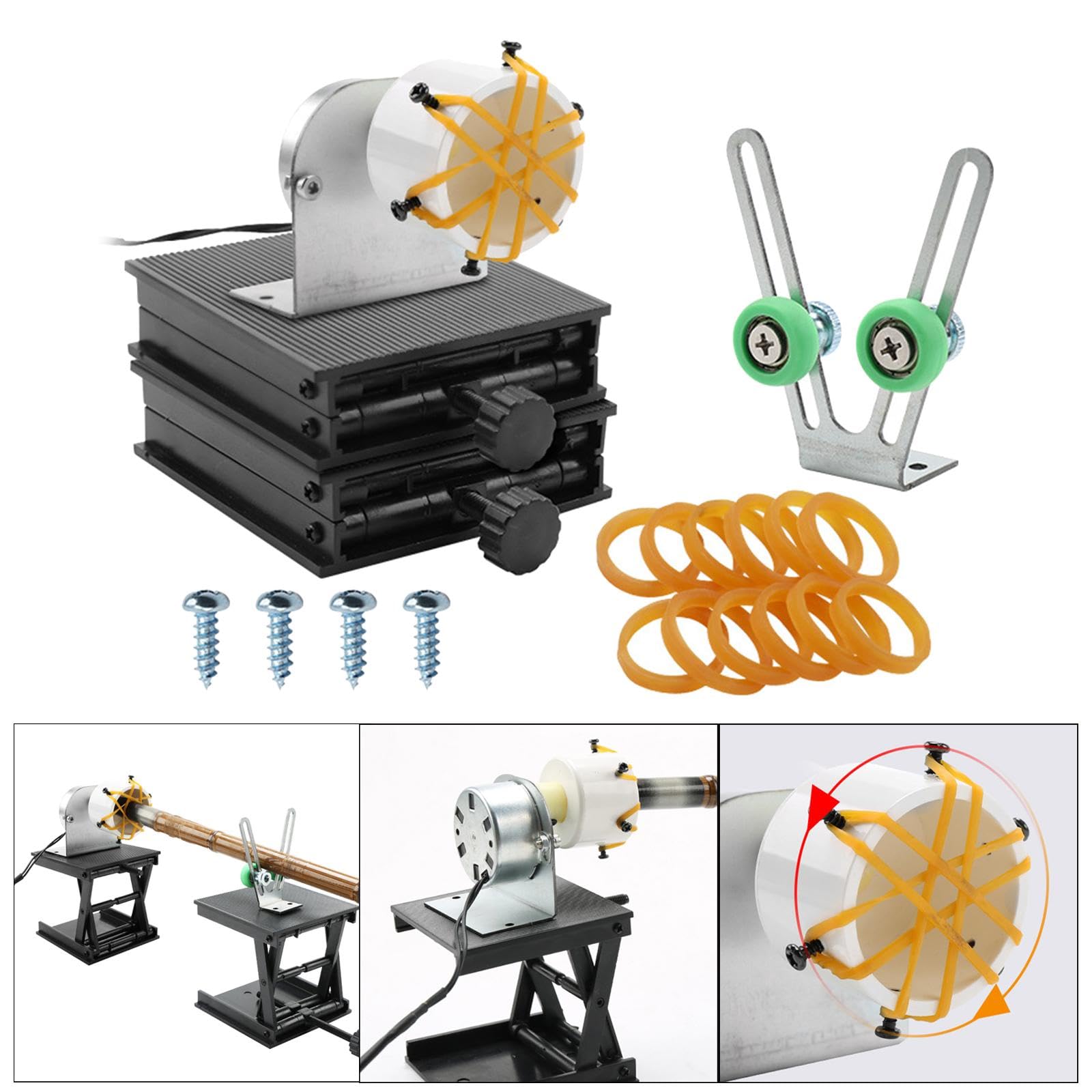 kowaku Kit de Réparation de Canne à Pêche, Outils de Pêche Automatiques pour