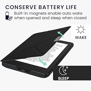 Amazon.com: kwmobile Origami Case Compatible with Kobo Aura